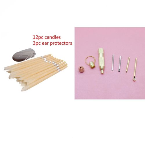 Coning Beewax Natural Ear Candle Ear Healthy Care Ear Treatment Wax Removal Earwax Cleaner Coning Beewax Natural Ear Candle Ear Healthy Care Ear Treatment Wax Removal Earwax Cleaner